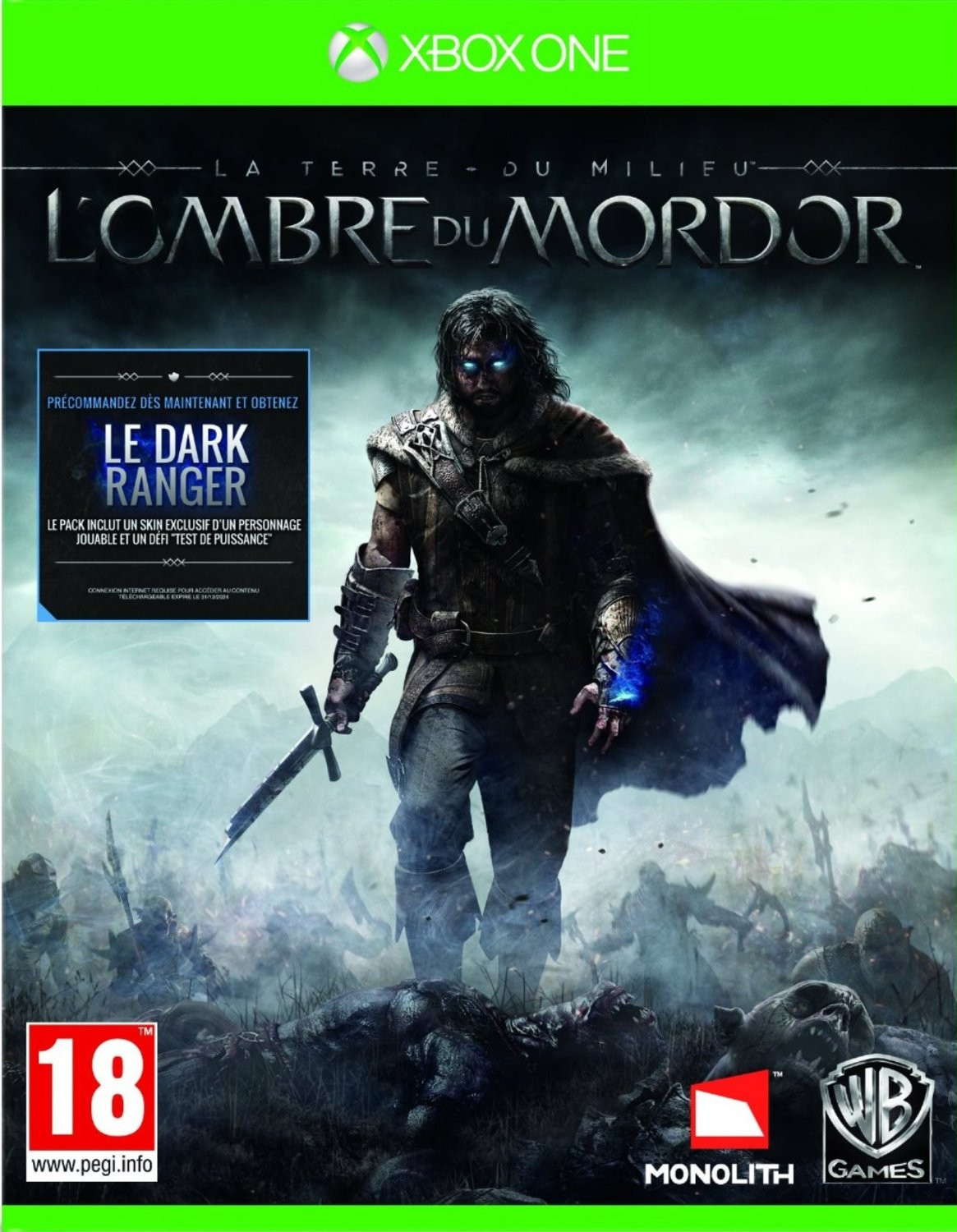 La Terre du Milieu: L'ombre du Mordor (Xbox One)