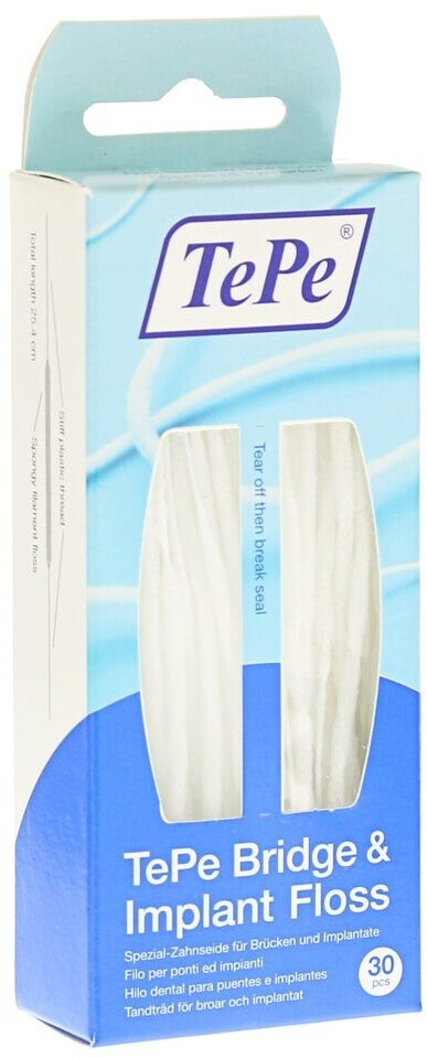 TePe Bridge & Implant Floss (30 pcs.)