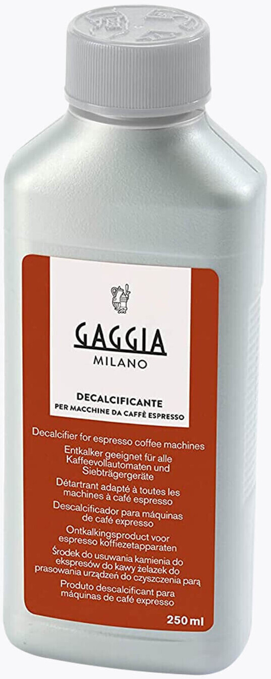 Gaggia RI8427/11 Macchina per Caffè Espresso, 950 W, Acciaio Inossidabile +  RI9111/60 21001681 Soluzione Decalcificante, 250 ml : : Casa e  cucina