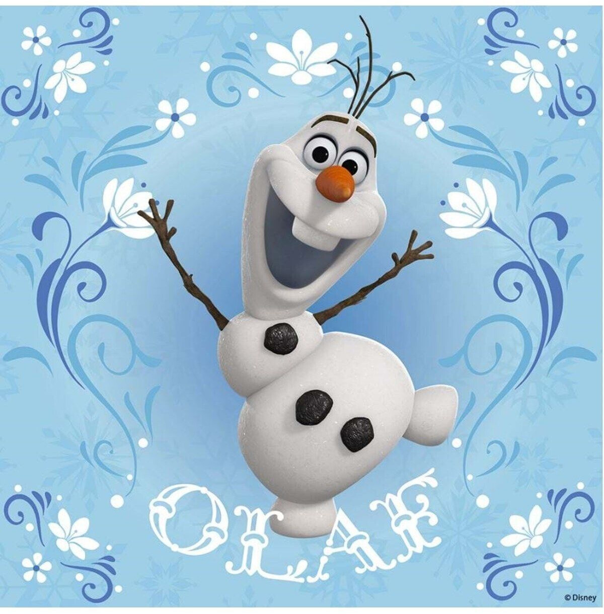 Cartes de voeux Vervaco Disney Elsa, Olaf et Anna, lot de 3, avec motif  de com, € 23,49