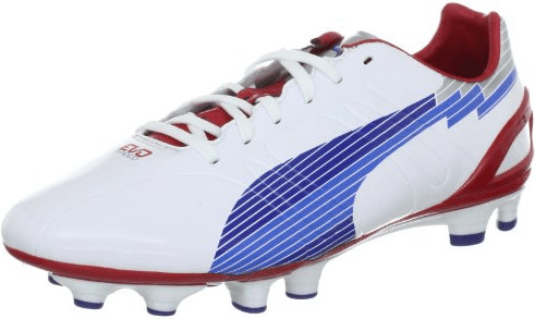 Puma evoSPEED 3 FG white/limoges/ribbon red