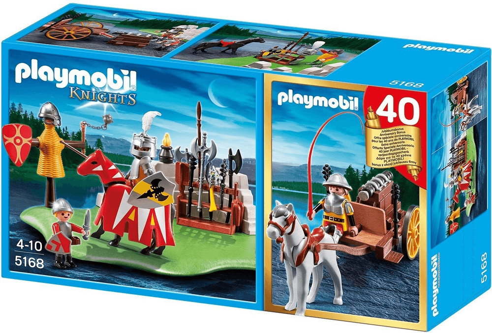 Playmobil Knights 40th Anniversary Compact Set (5168)