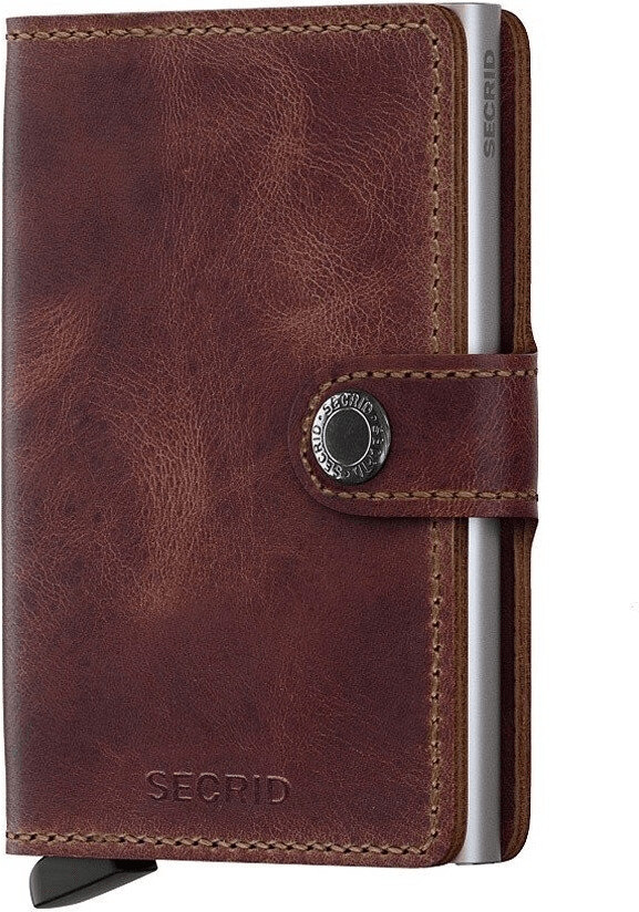 Secrid Miniwallet brown vintage