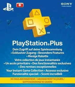 Vorschaubild von Sony PlayStation Plus Abonnement 3 Monate (Schweiz) Vorschaubild von Sony PlayStation Plus Abonnement 3 Monate (Schweiz)