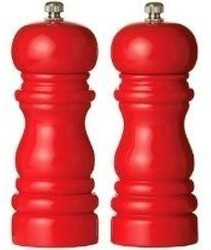 Premier Housewares Premier Duo moulins à sel et poivre rouge laqué 14,2 cm ( 1103901)