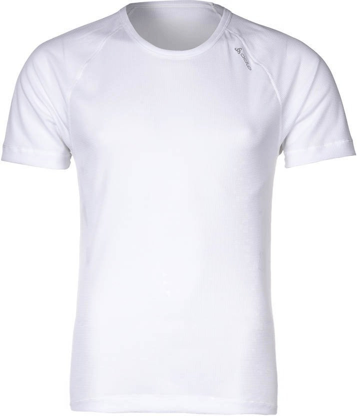 Odlo T-shirt léger homme Cubic Light manches courtes blanc