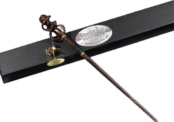 The Noble Collection Baguette magique Harry Potter (édition personnage) Mangemort (vague)