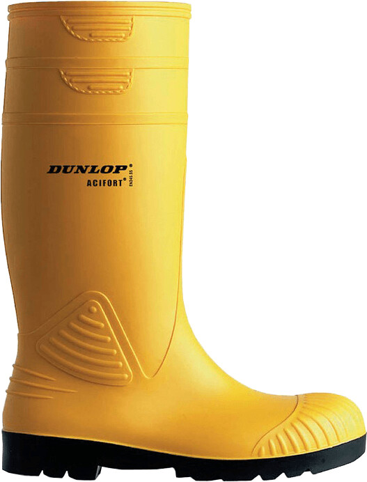 Dunlop Acifort Heavy Duty Full Safety yellow