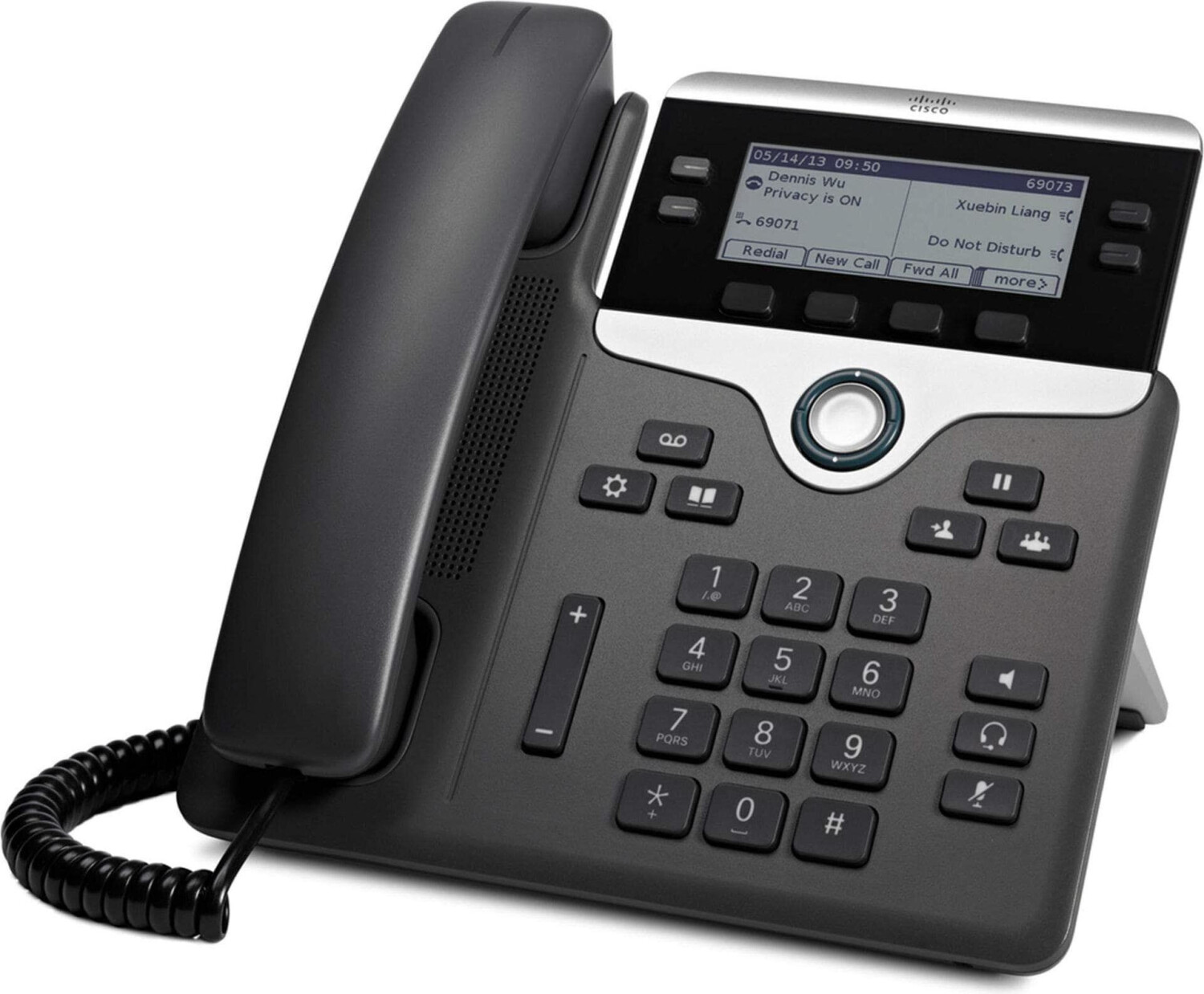Cisco Systems IP Phone 7841 noir/argent