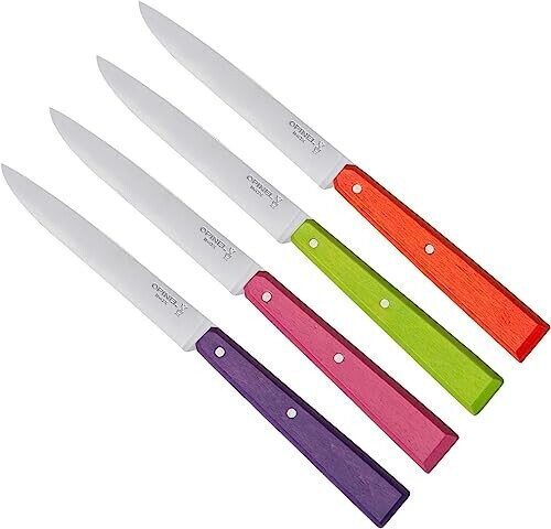 Opinel Couteaux de table Bon appétit Pop 4 pièces