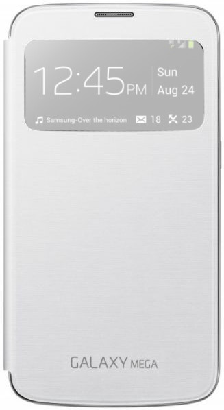 Samsung Coque S View (Galaxy Mega 6.3) blanc