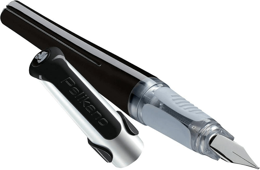 Pelikan Stylo plume Pelikano P481 gaucher (noir)