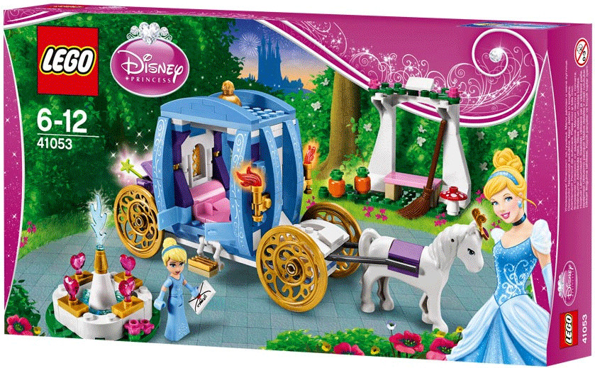 LEGO Disney 43206 Le château de Cendrillon et du prince charmant, Jouet dès  5 Ans pas cher 