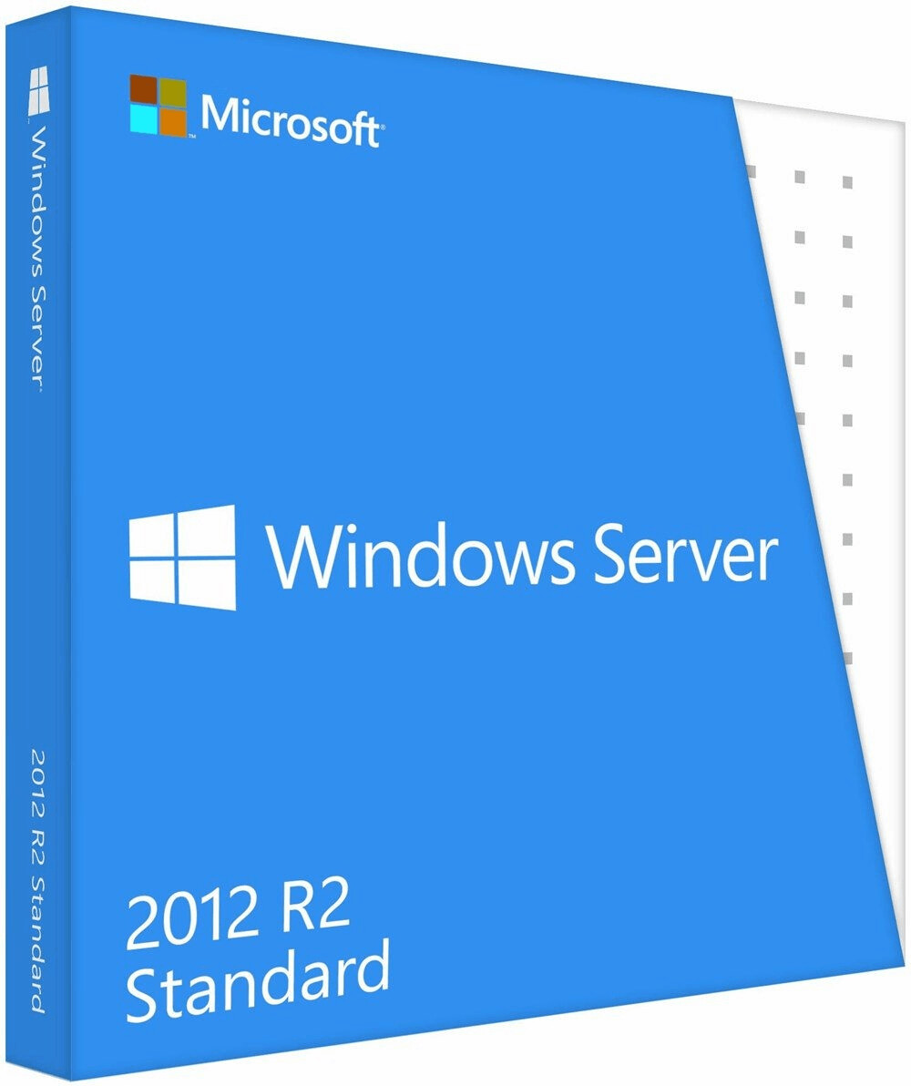 Microsoft Windows Server 2012 Standard R2 (2CPU/2VM) (SB/OEM) (DE)
