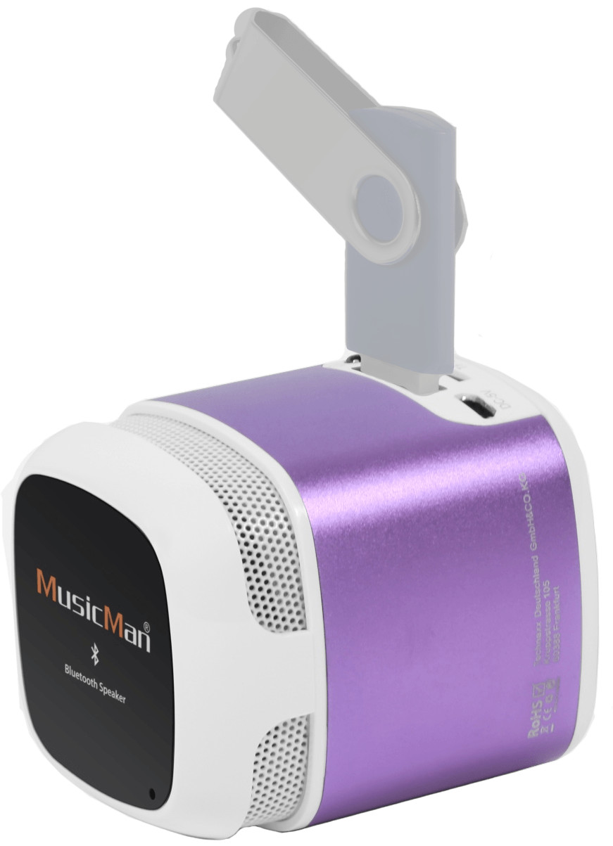 Technaxx MusicMan Makro Soundstation X6 Violet