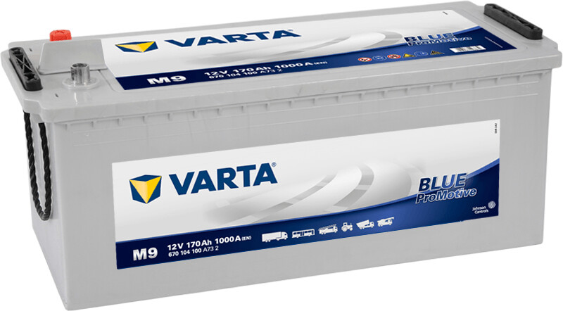 Varta M9 LKW-Batterie 170Ah 12V Schlepper Traktor 670104100A722