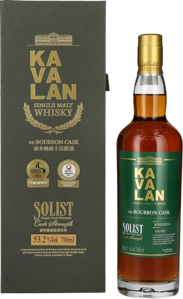 Kavalan Solist Bourbon 0,7 L 56,3 %