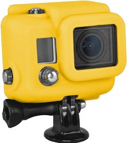 Xsories Housse Silicone GoPro Hero3 jaune
