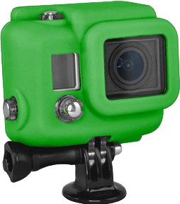 Xsories Housse Silicone GoPro Hero3 vert