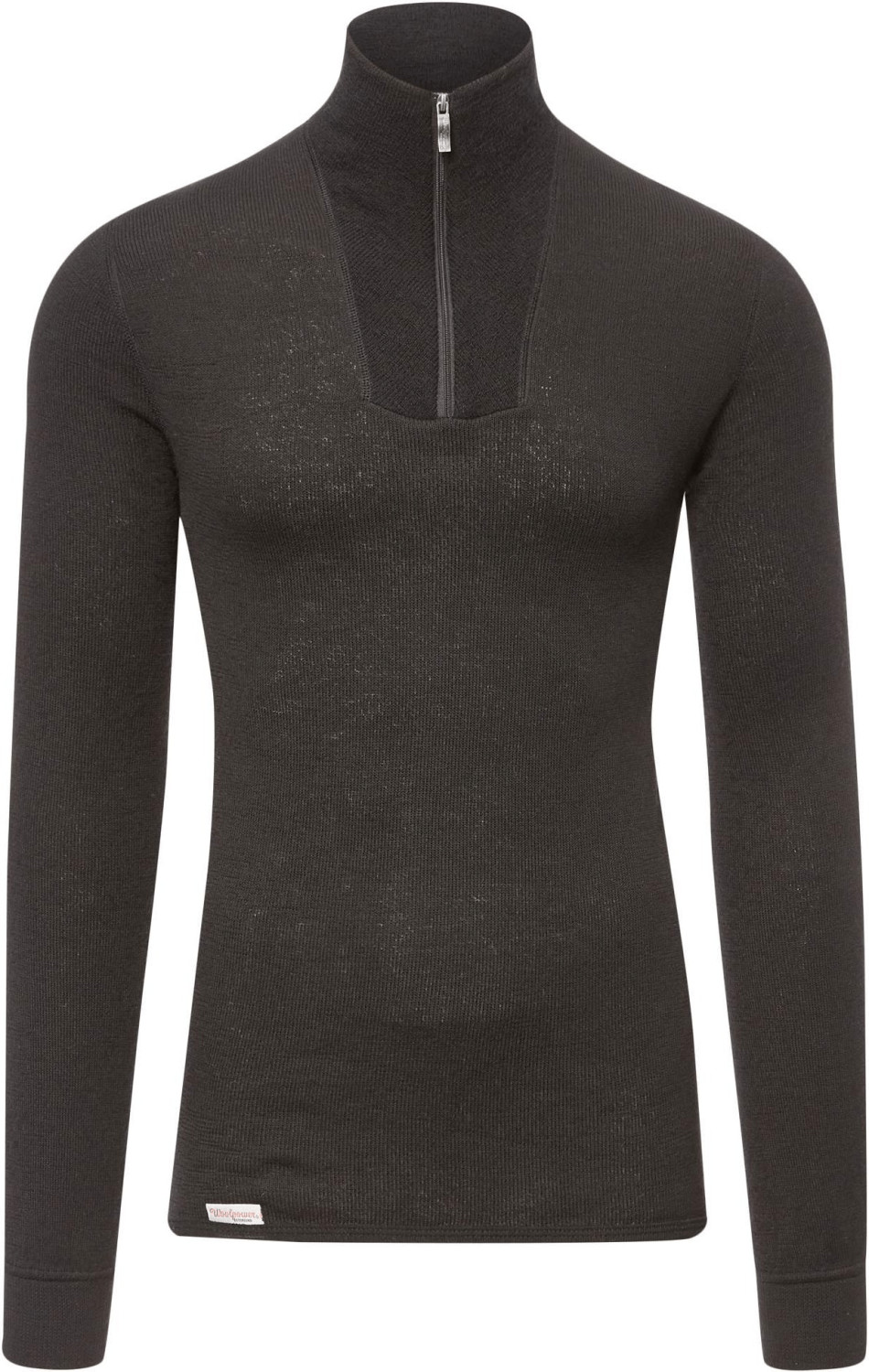 Woolpower Zip Turtleneck 200 black