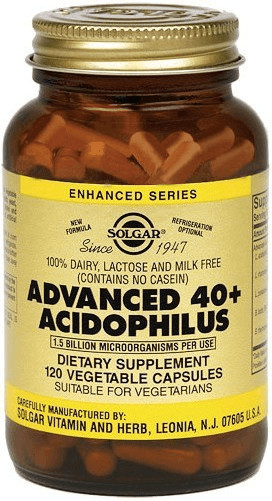 Solgar Advanced 40+ Acidophilus (120 gélules)
