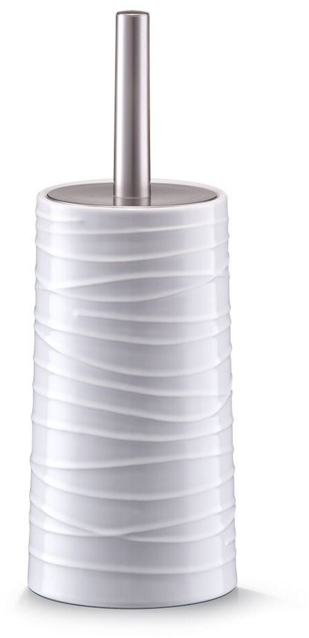 Zeller Combiné WC céramique blanc