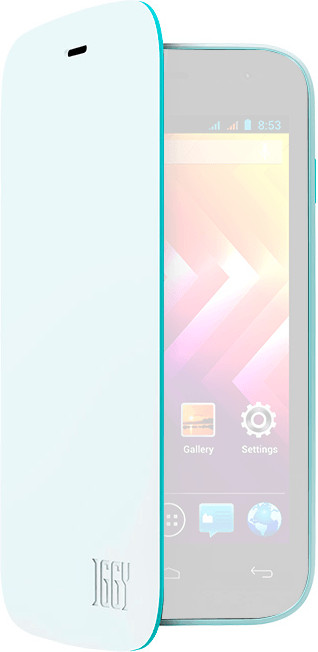 Wiko Étui folio ciel/turquoise (Iggy)