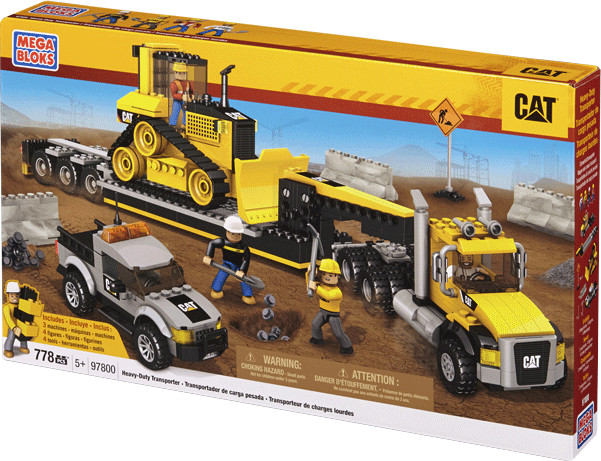 MEGA BLOKS CAT - L'unité de transport d'engins