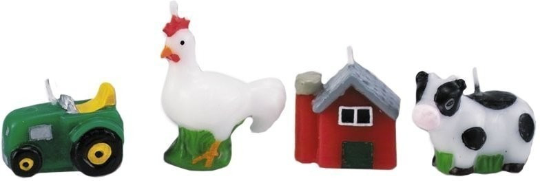 Städter Bougies d'anniversaire La Ferme