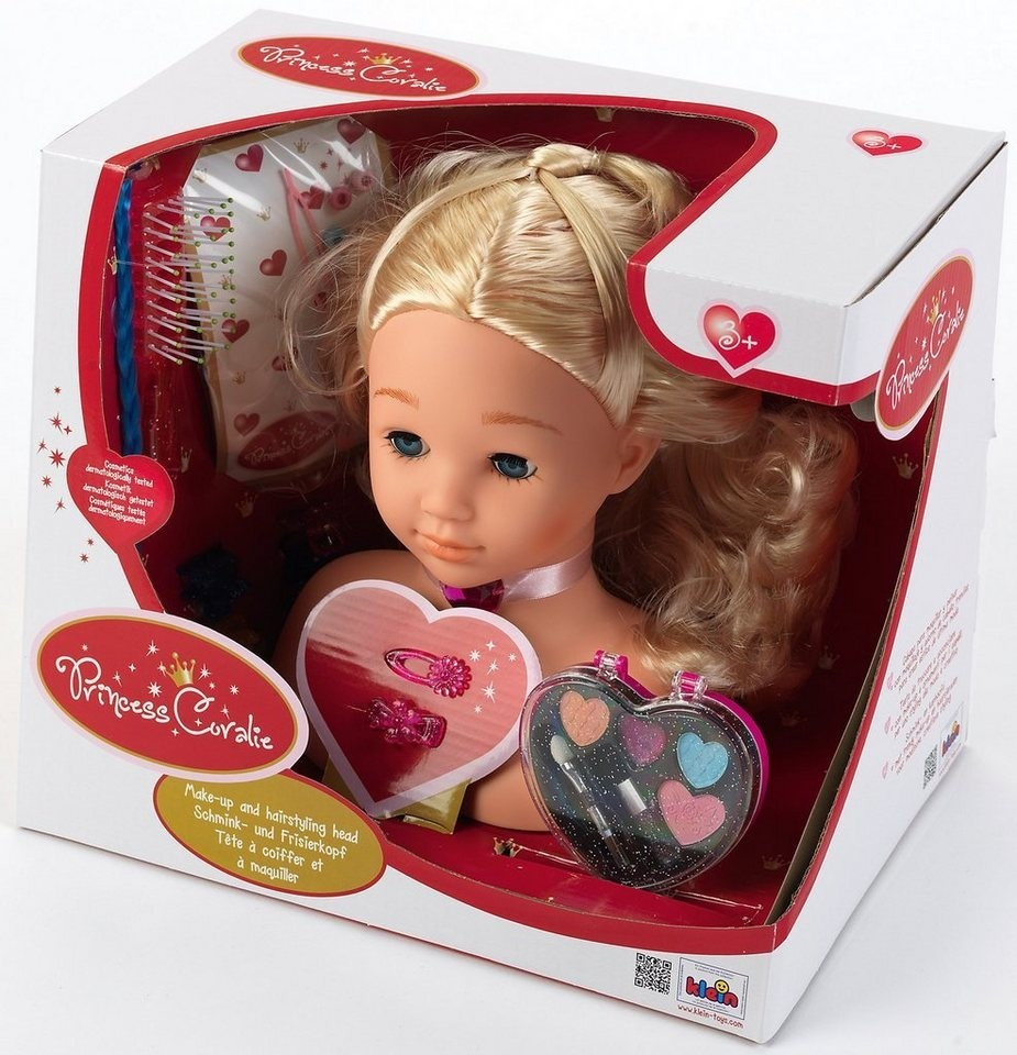 Klein-Toys Kits de coiffure Princess Carolie Têt…