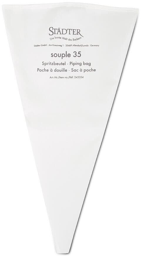 Städter Spritzbeutel 35cm 700ml - 10 Stück Einwegbeutel Für Sahne & Deko