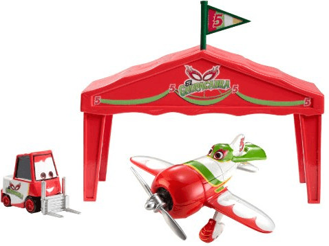 Mattel Planes - El Chupacabra Crophopper Pit Row Gift Pack (Y5739)
