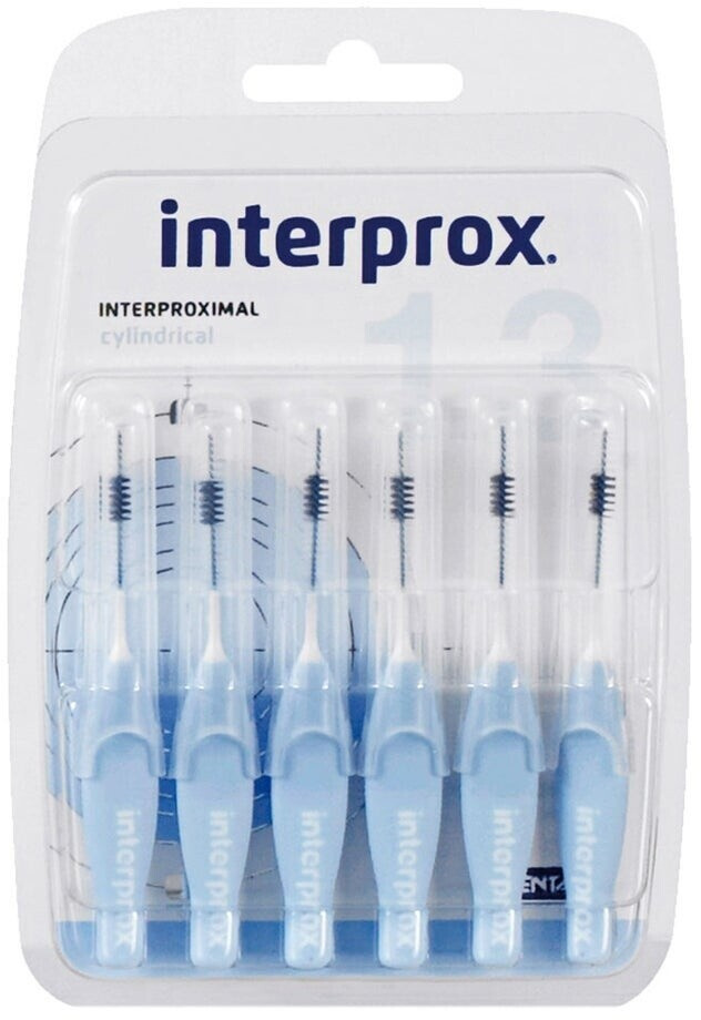 Dentaid Interprox interdental brushes white cylindrical (6 pcs.)