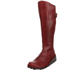 Fly London Mol 2 Womens Zip-Up Leather Wedged Knee High Leg Boots -  ShoeStation Direct