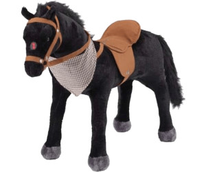 XXL Plüsch Pferd SHIRE HORSE Reitpferd Kinder Spielzeug Happy People 58046 