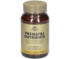 solgar prenatal nutrients tablets ab 13