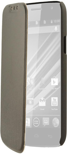 Swiss Charger Étui folio slim noir (Logicom E500)
