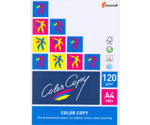 Farblaserpapier ColorCopy 120 g/m² A4 Papyrus 88118366 Drucker-/Kopierpapier hochweiß & Fellowes 5306114 ImageLast Laminierfolien 250 Blatt 80 Mikron, DIN A4, 100 Stück transparent Hochglatt 