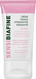 Biafine Sensibiafine Crème visage hydratante apaisante légère (40 ml)
