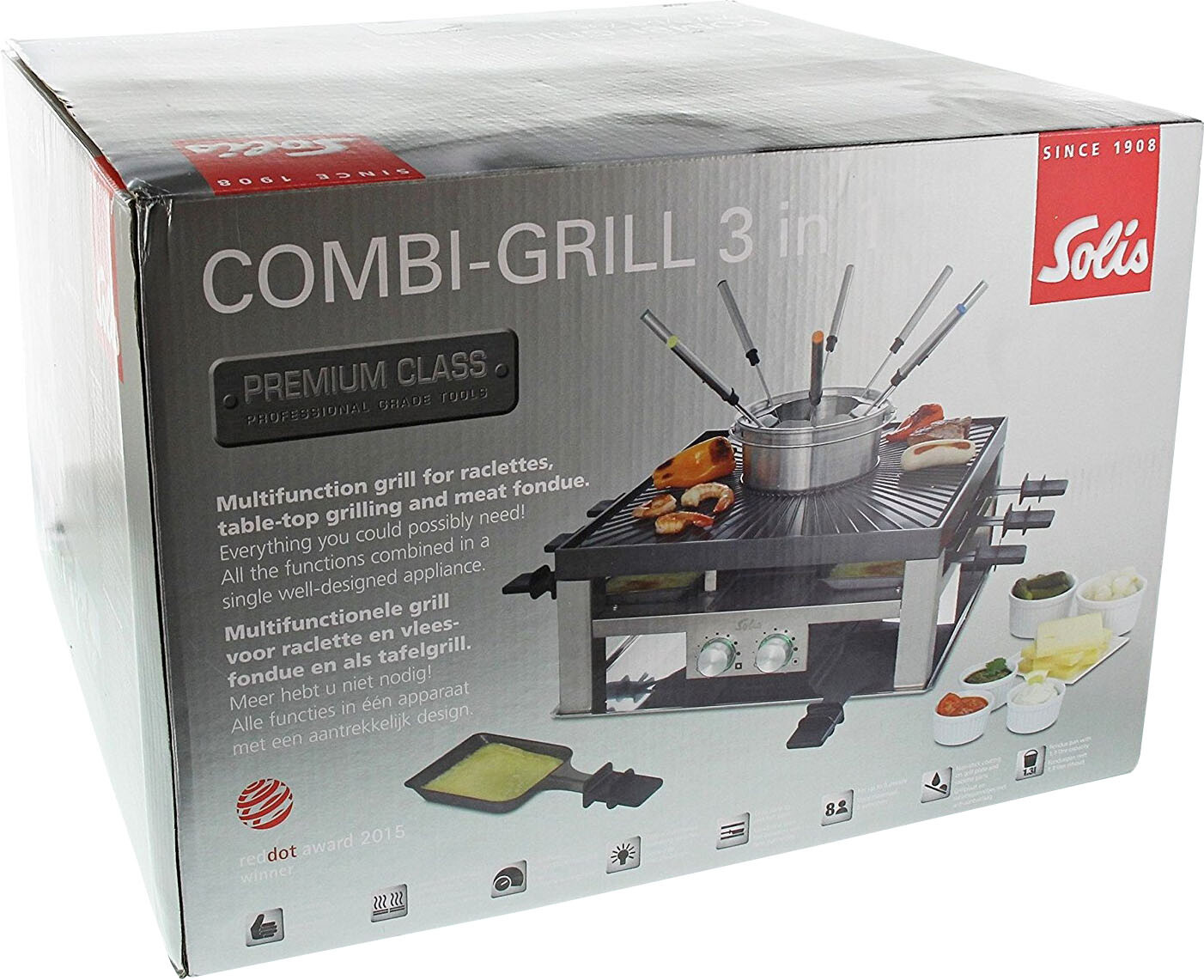 Solis Combi-Grill 3 in 1