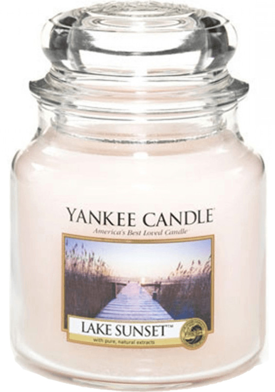 Yankee Candle Lake Sunset Jarre moyenne 411 g