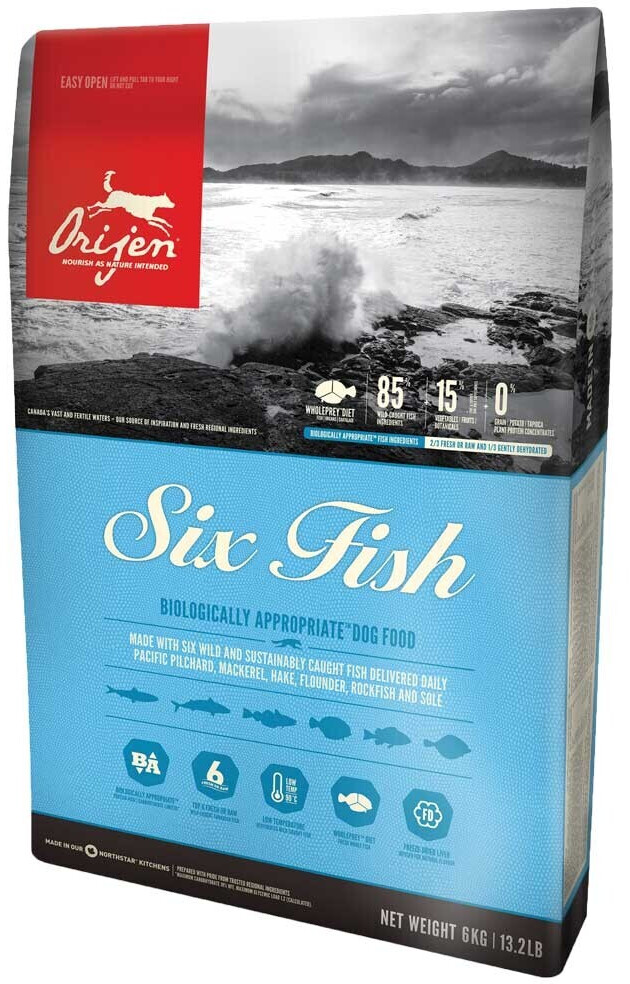 Orijen Dog Six Fish (11,4 kg)