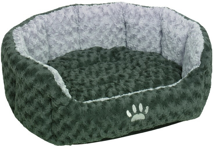 Nobby Dog Bed Seoli oval 45x40x19cm Grey
