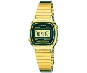 Reloj De Pulsera Casio La-670 Digital Para Mujer Color Dorado Correa Acero  Inoxidable Dorado
