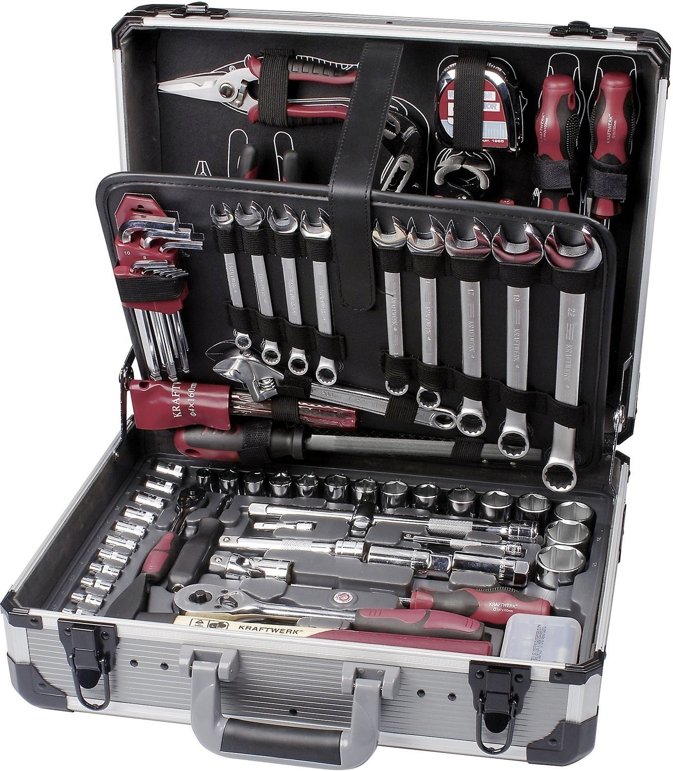 Kraftwerk Coffret d'outils mixtes 197 pcs (1047)