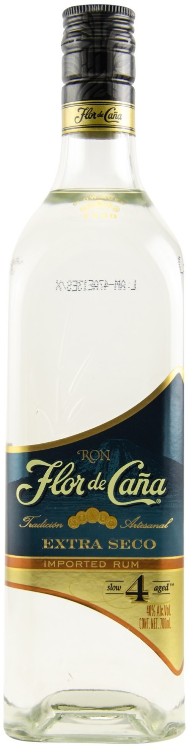 Flor de Cana Extra Dry 40 % 0,7 L