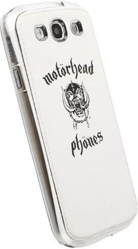 Motörheadphönes Metropolis blanc/noir (Samsung Galaxy S3)