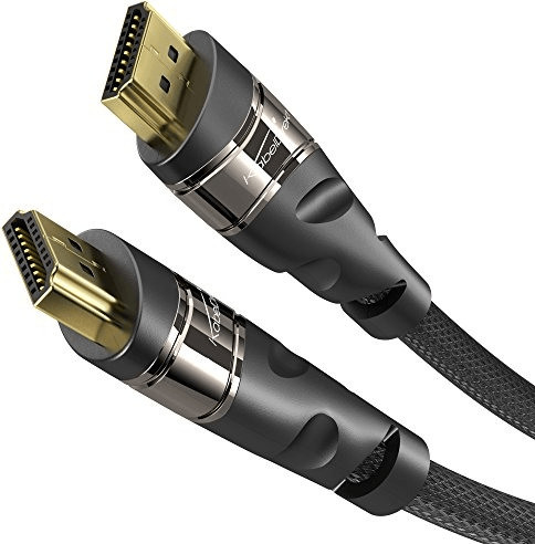 KabelDirekt Câble HDMI High Speed Pro series avec Ethernet (1,0m)