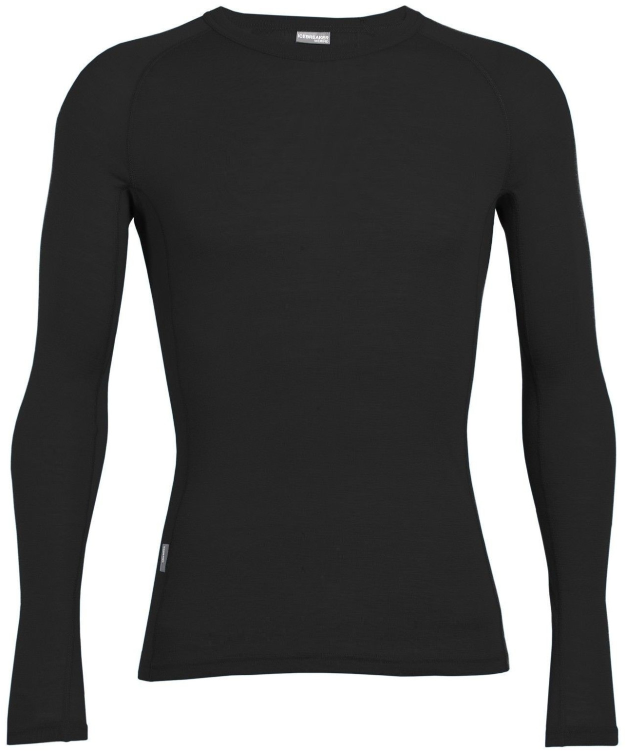 Icebreaker Everyday Long Sleeve Crewe Men black