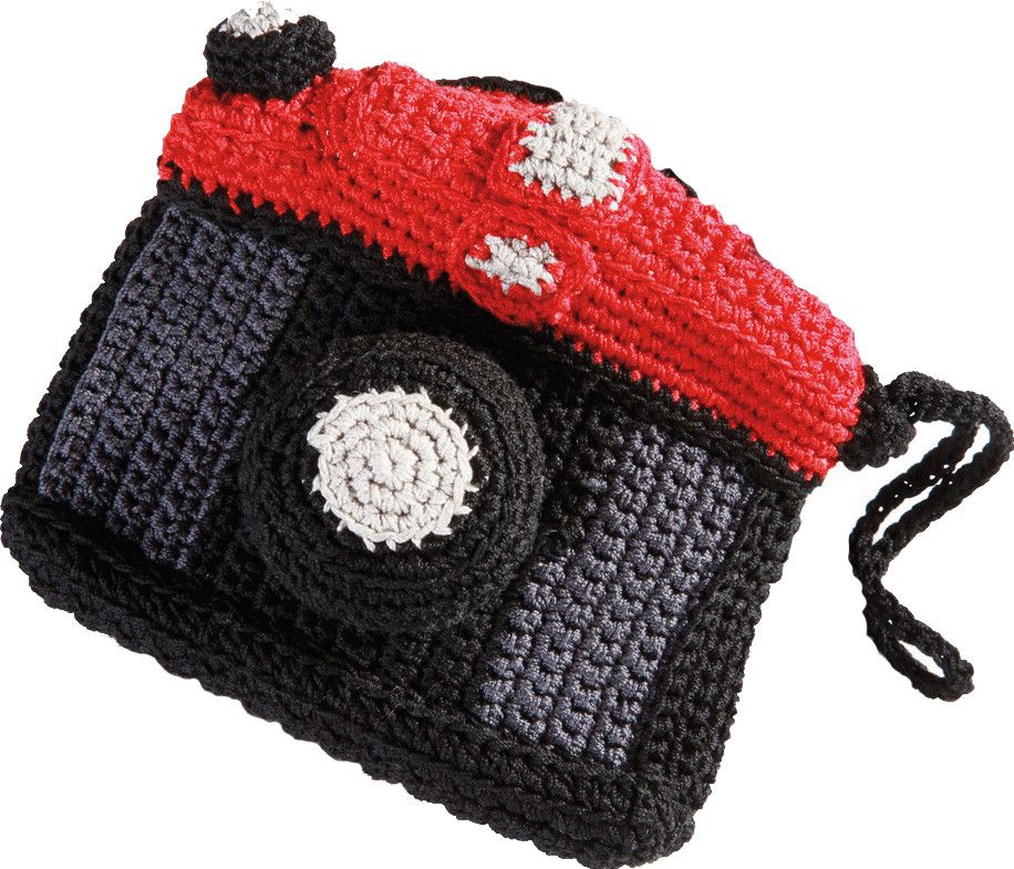 Donkey Sac en crochet pour appareil photo Annie